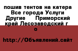    пошив тентов на катера - Все города Услуги » Другие   . Приморский край,Лесозаводский г. о. 